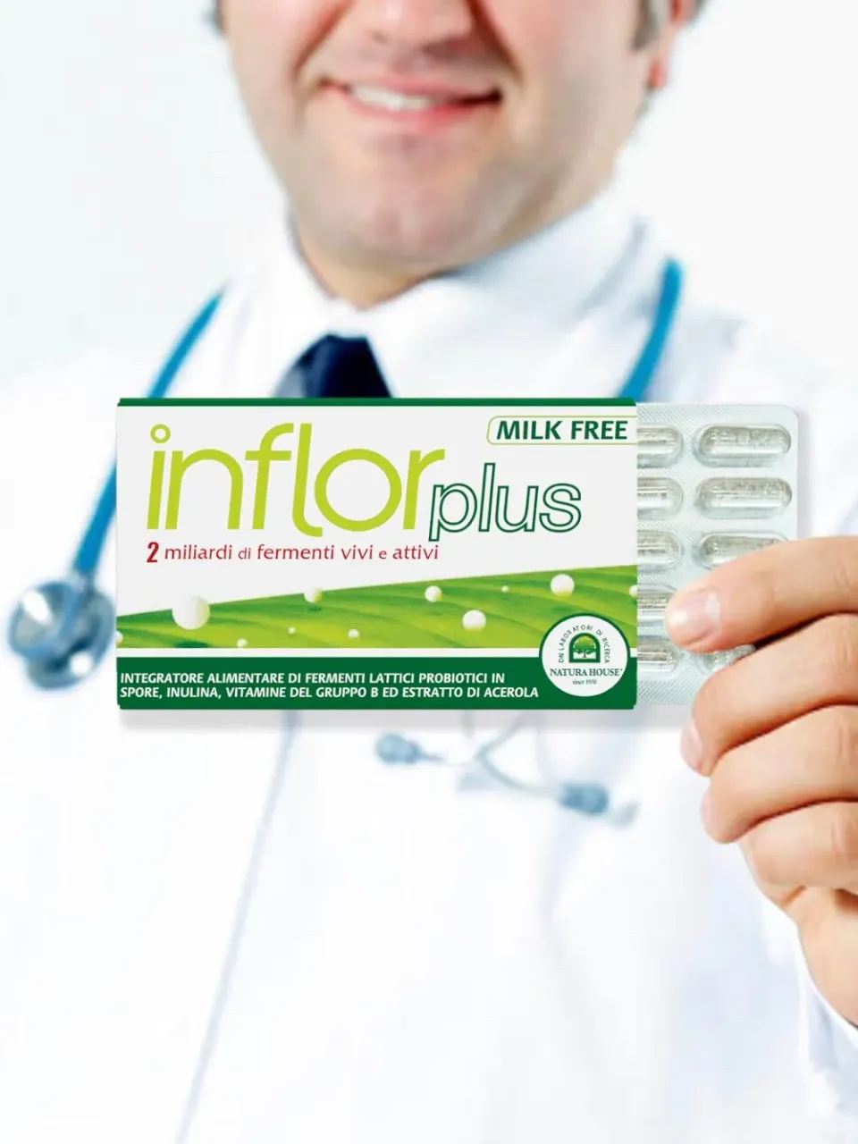 Natura House Inflor Plus probiotica capsules 20 stuks