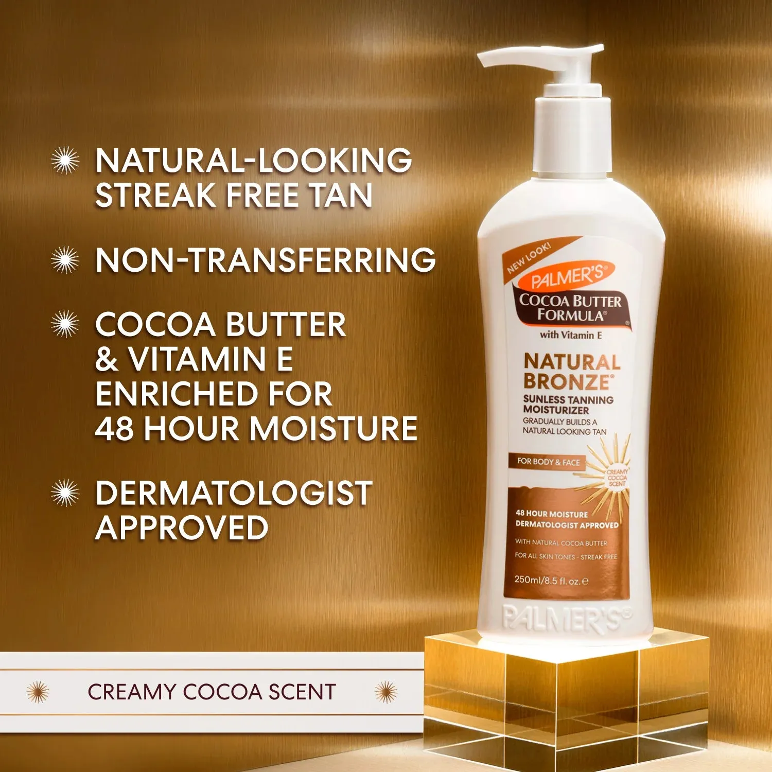 Palmer's Natural Bronze zelfbruiner 250 ml geleidelijke glow