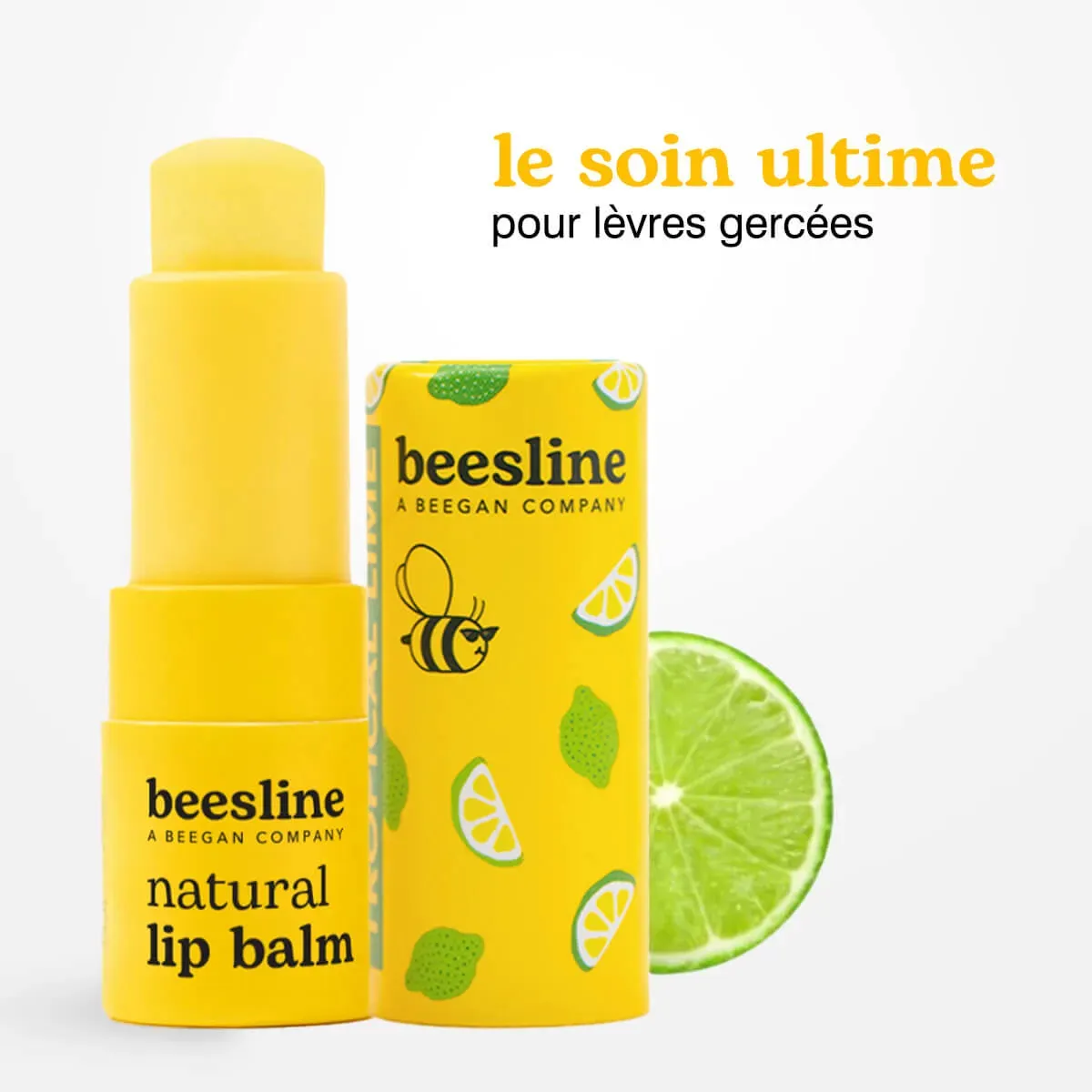 Beesline Tropical Lime lippenbalsem lime droge lippen