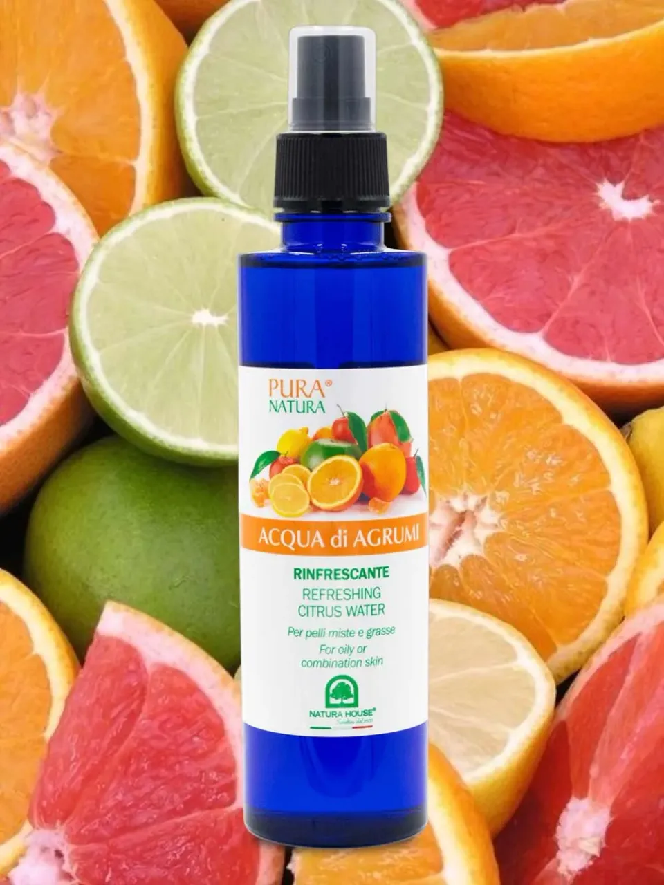 Natura House Fragrant Waters citrus tonic 200ml gemengde huid