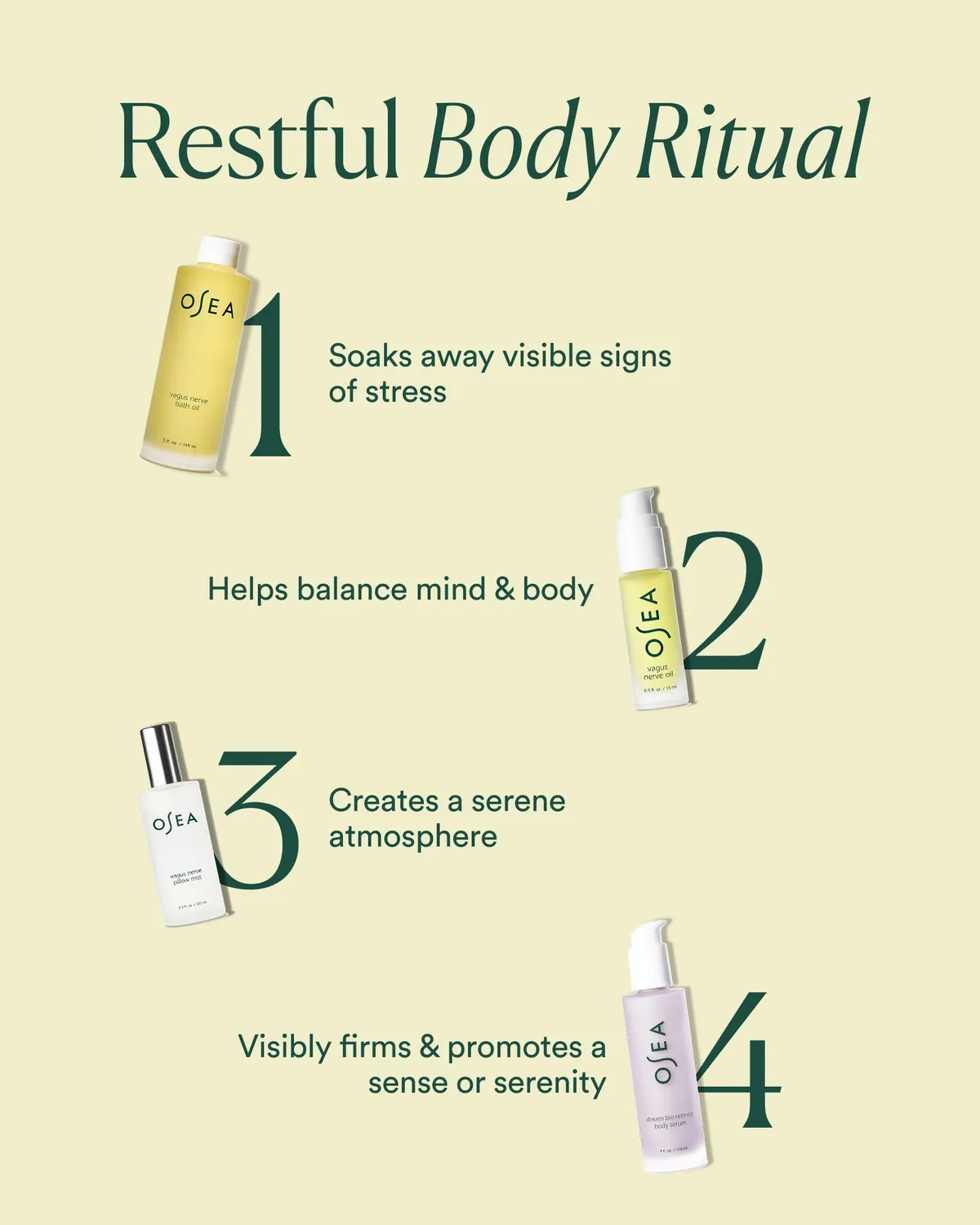 Osea Vagus Nerve lichaamsolie 0.5 fl oz kalmerend