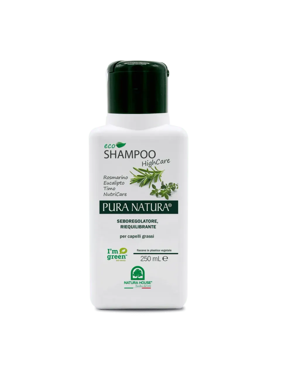 Natura House Eco Shampoo Seboregolatore shampoo 250ml vet haar