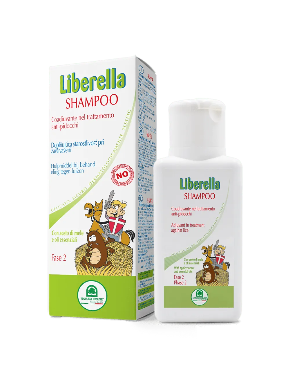 Natura House Liberella anti-luis shampoo 250ml kinderen