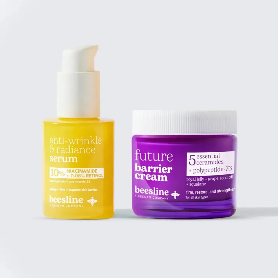 Beesline Future Barrier Cream + Anti-Wrinkle Serum gezichtsset