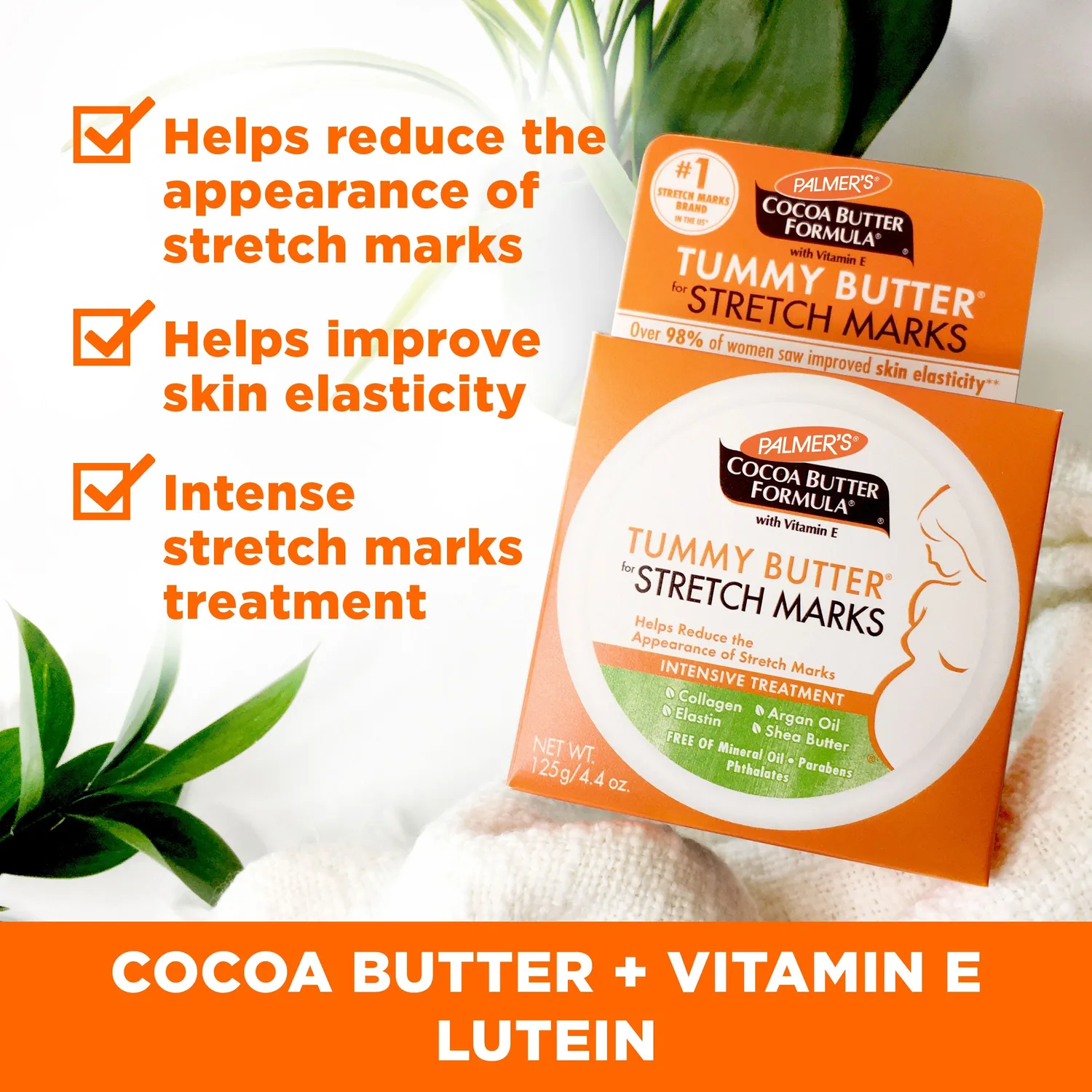 Palmer's Cocoa Butter Complete striae verzorgingsset 4-delig