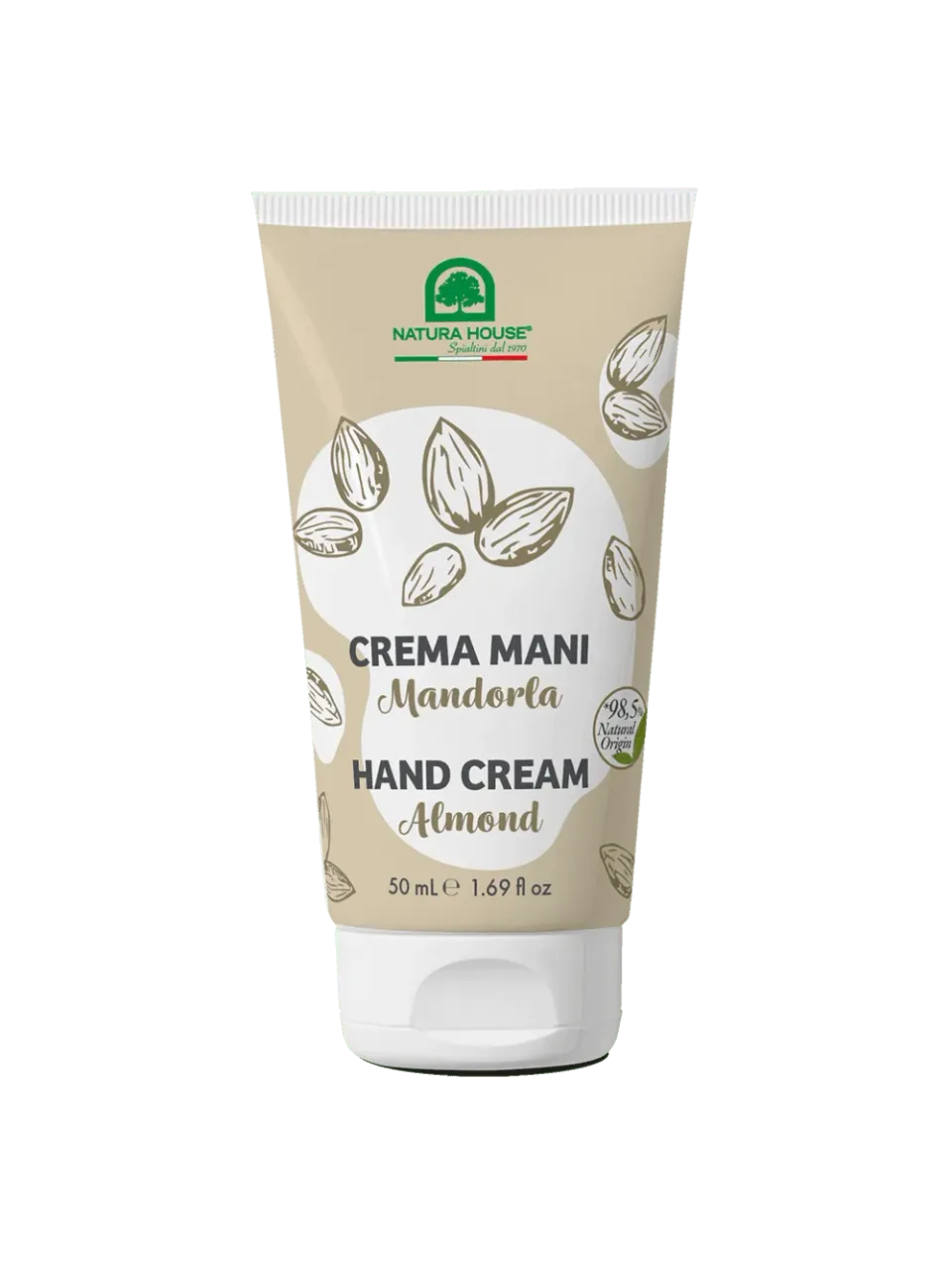 Natura House Almond handcrème 50 ml amandel