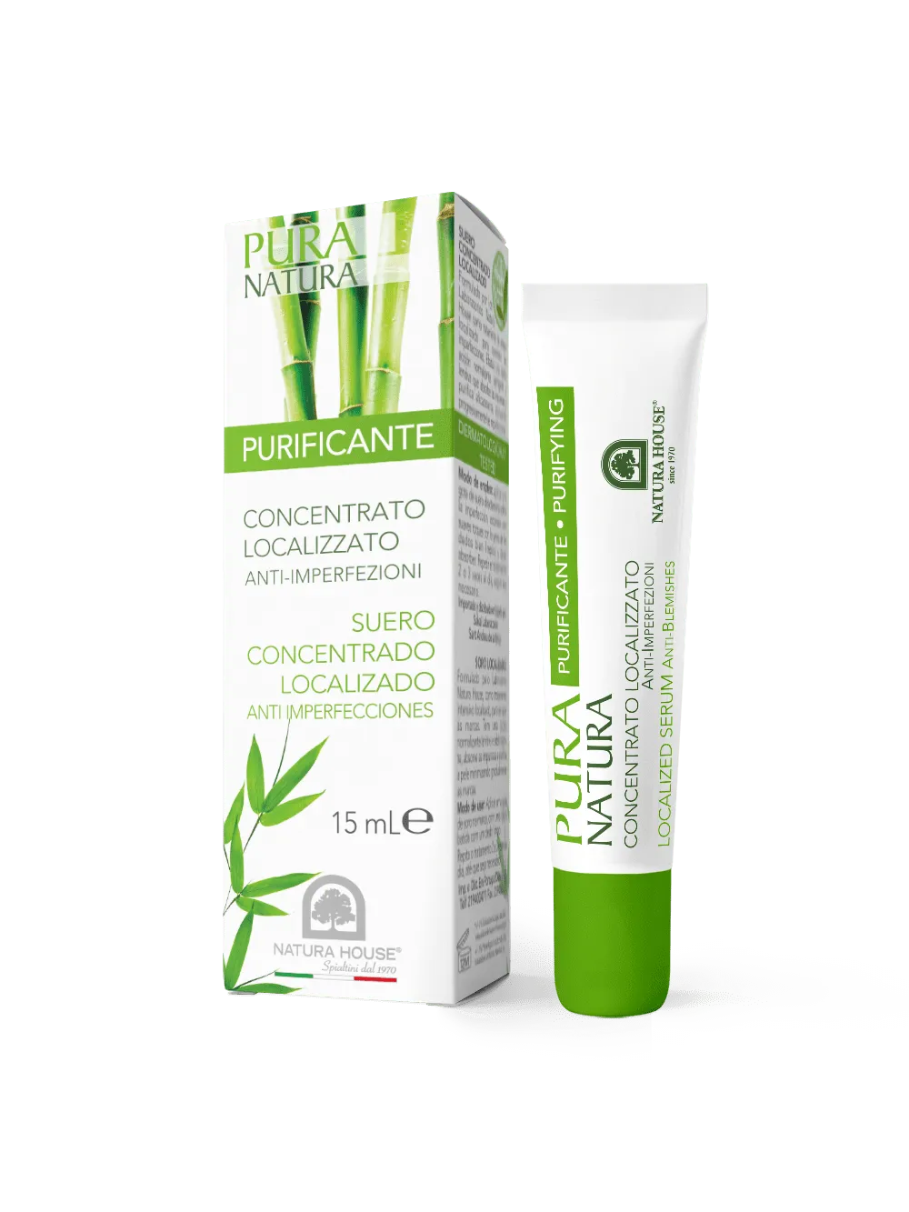 Natura House zuiverend serum 15ml tegen puistjes en acne