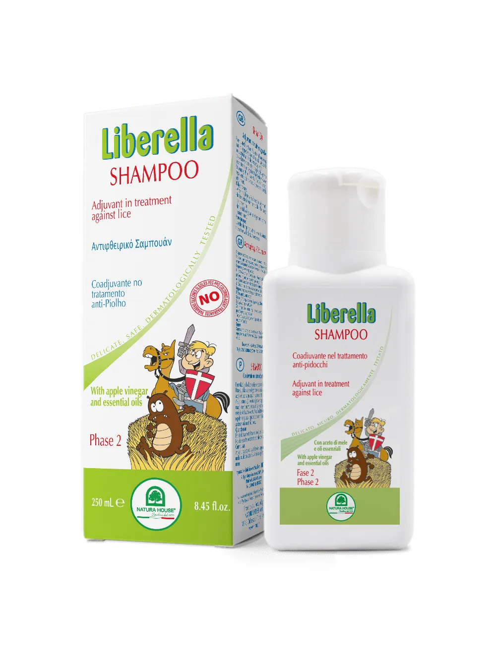 Natura House Liberella anti-luis shampoo 250ml kinderen