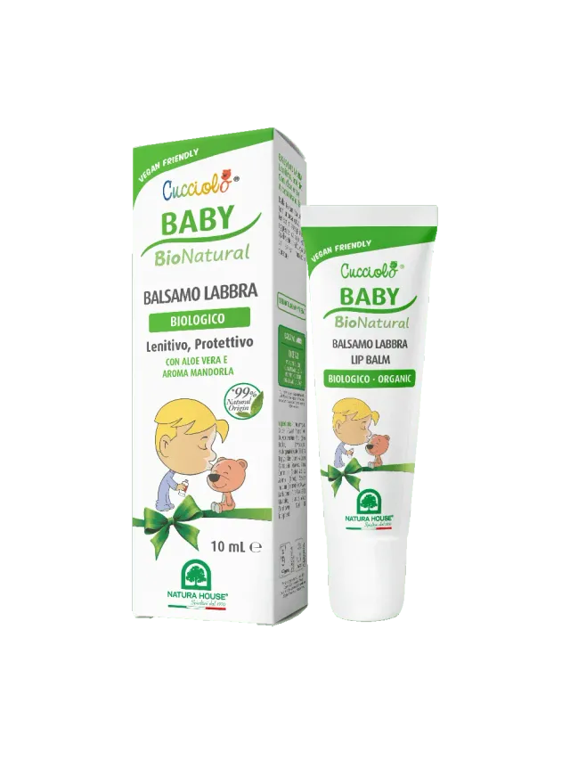 Natura House Cucciolo Baby Lip Balm lippenbalsem 10ml aloë vera