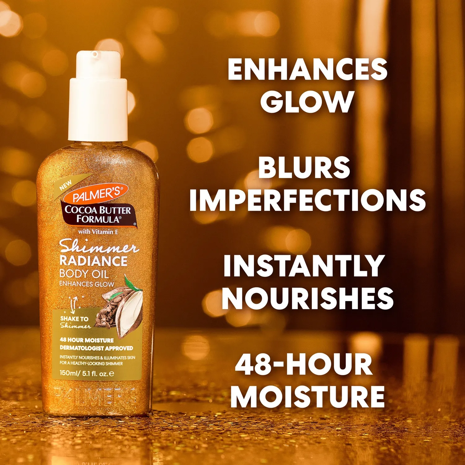Palmer's Shimmer Radiance Body Oil lichaamsolie shimmer