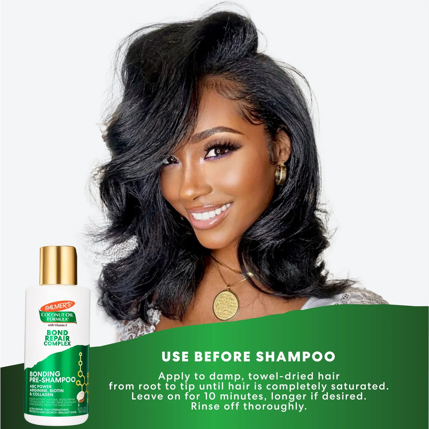 Palmer's Coconut Oil Bond Repair pre-shampoo 5,1 fl oz