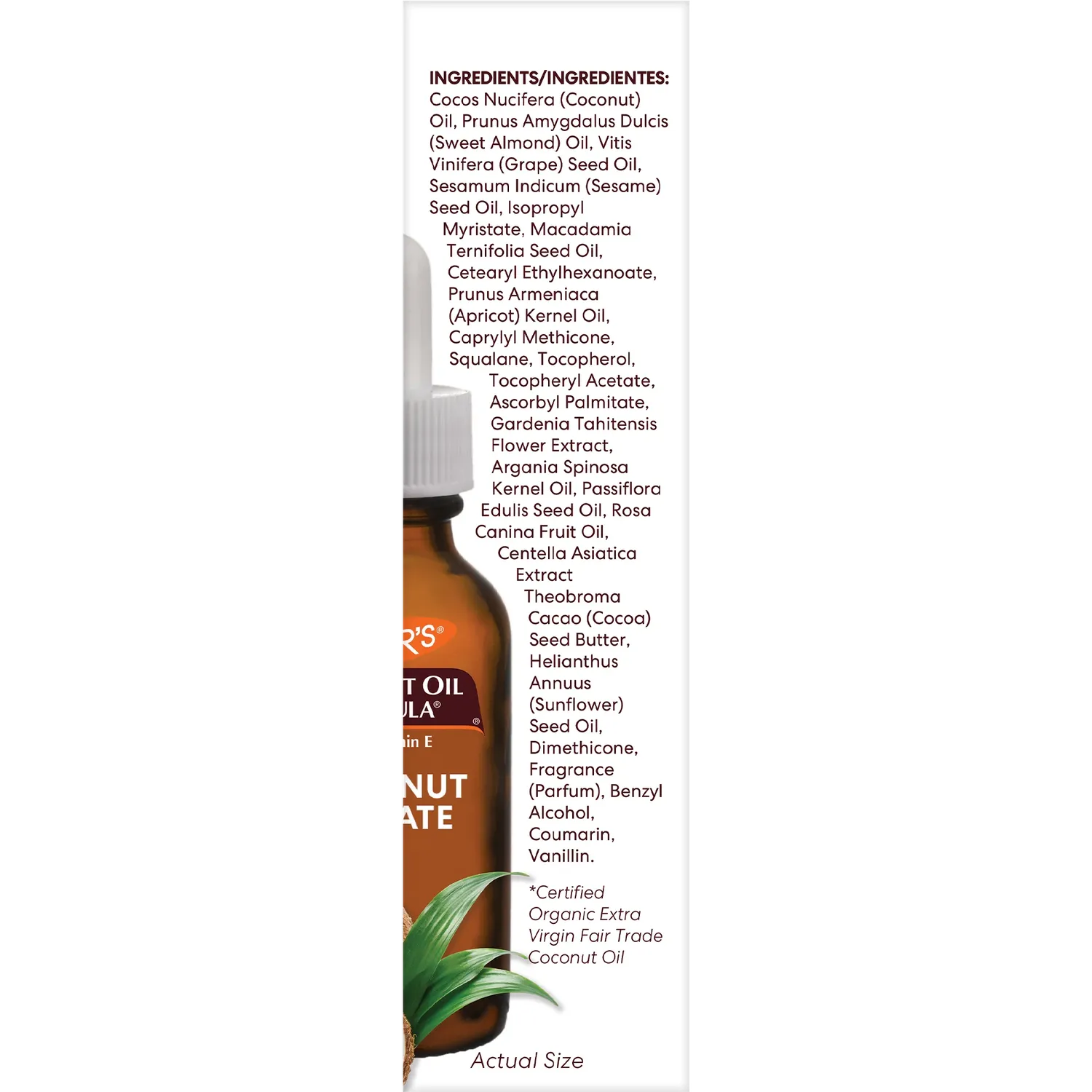 Palmer's Coconut Hydrate gezichtsolie kokos 30 ml