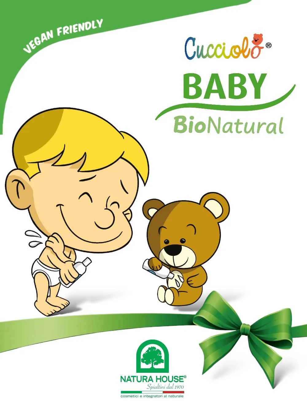 Natura House Cucciolo Gentle Oil babyolie 100ml amandel jojoba
