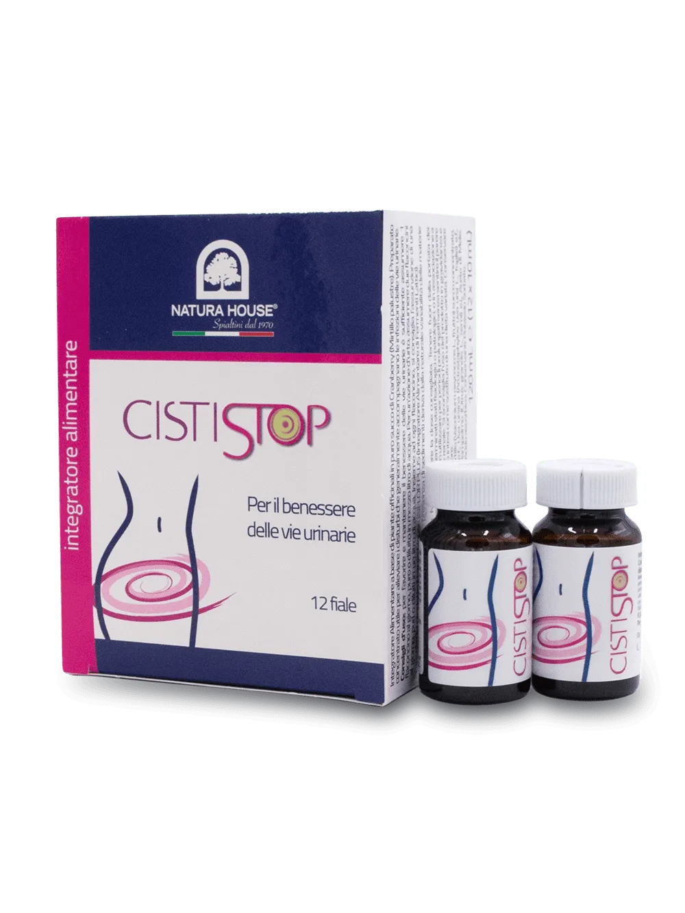 Natura House Cististop cranberry drank 12x10ml urinewegen
