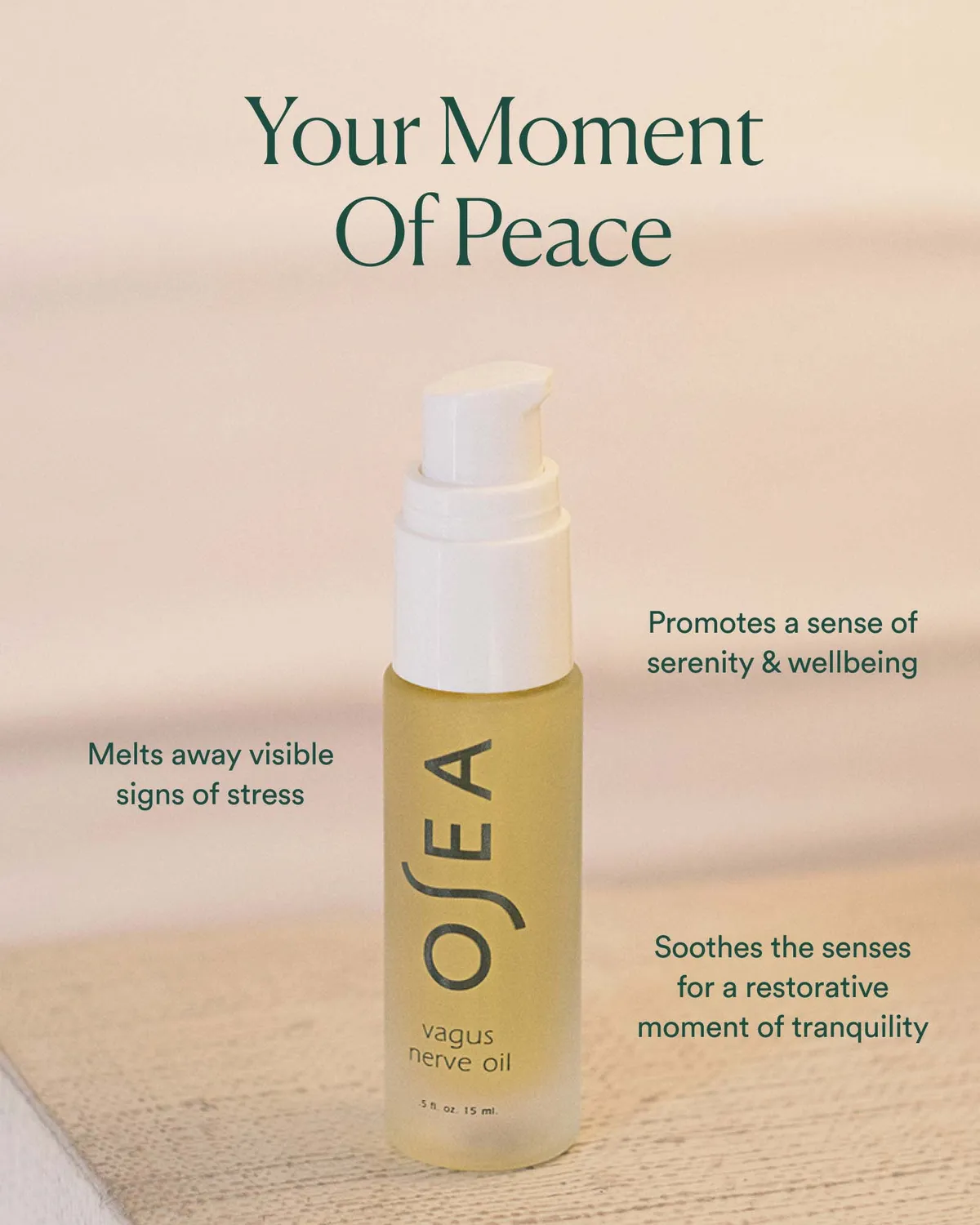 Osea Vagus Nerve lichaamsolie 0.5 fl oz kalmerend