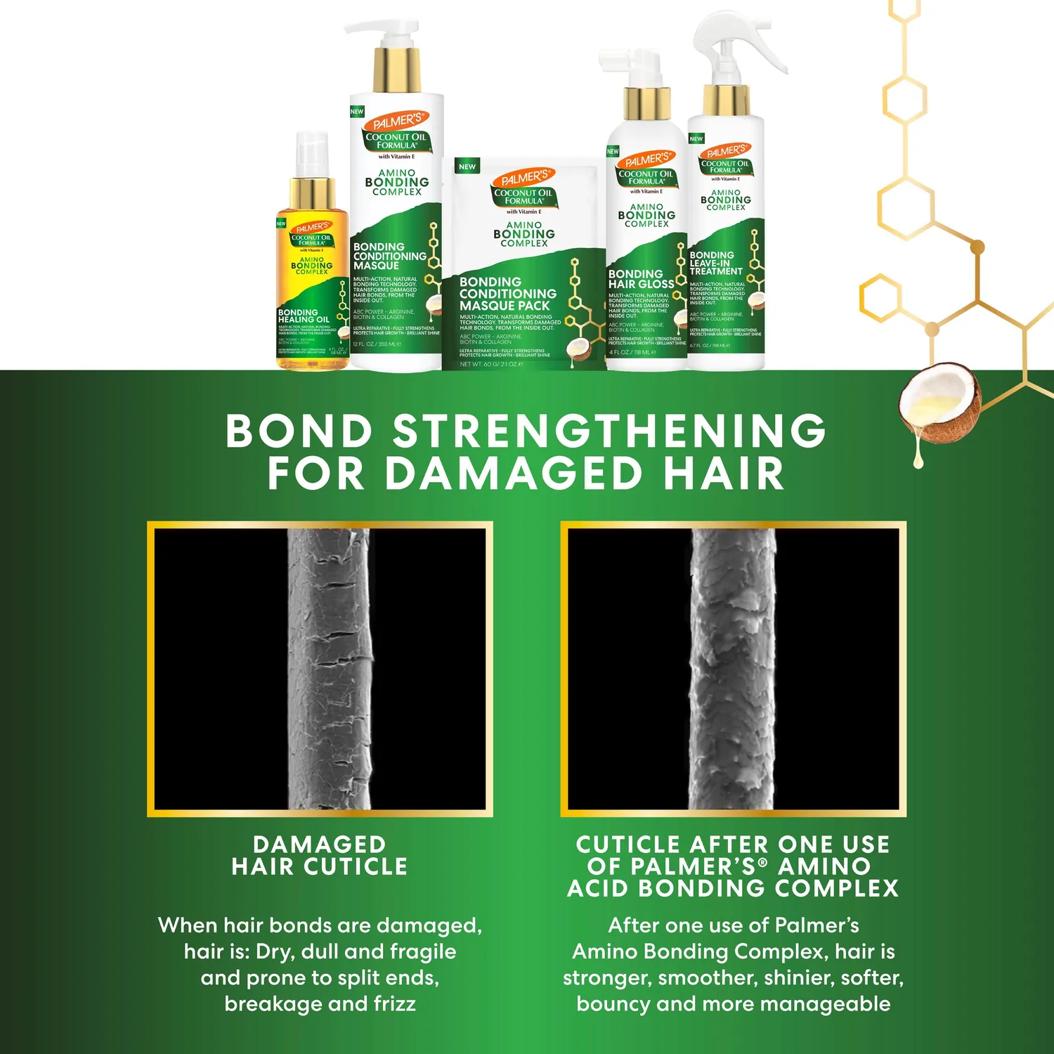 Palmer's Bond Repair Complex Bonding Leave-In Treatment 6.7 fl oz