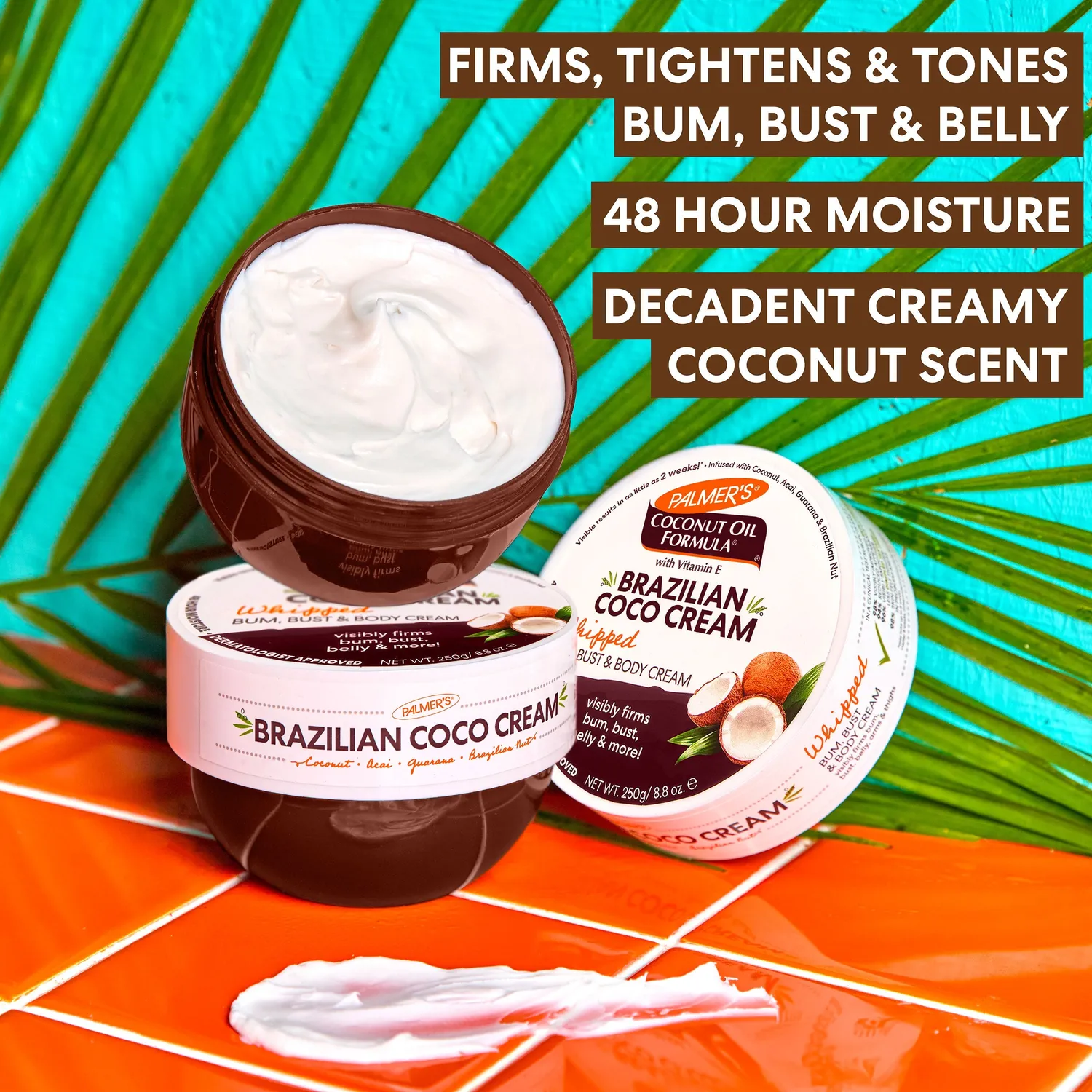 Palmer's Brazilian Coco Whipped bodycrème verstevigend