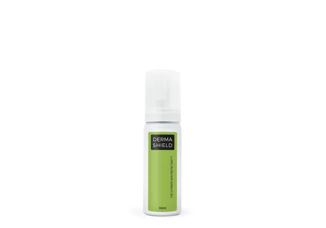 Derma Shield mousse 50 ml kleine huidmousse voor onderweg