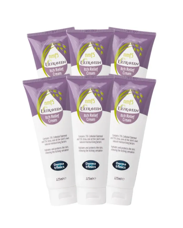 Dermatonics Ultraveen Jeukcrème 6x125ml Droge Huid