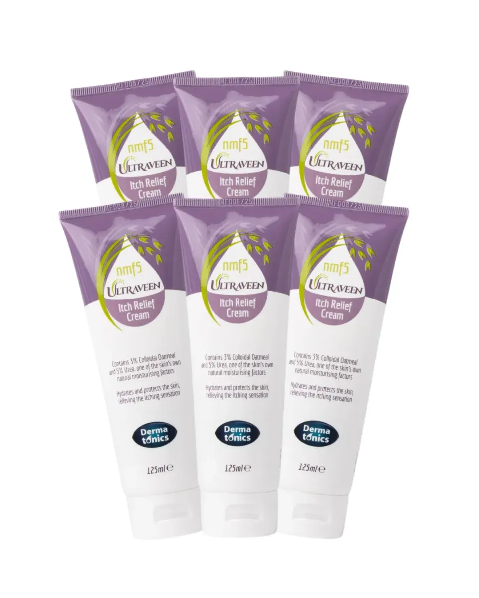 Dermatonics Ultraveen Jeukcrème 6x125ml Droge Huid