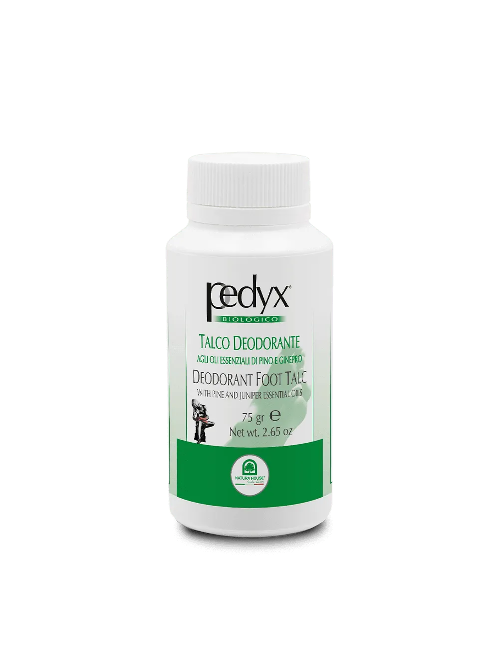 Natura House Pedyx Talc voetdeodorant 75 gr verfrissend