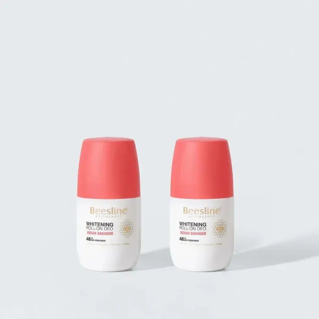 Beesline Whitening Indian Bakhour deoroller 48u 1+1 houtig