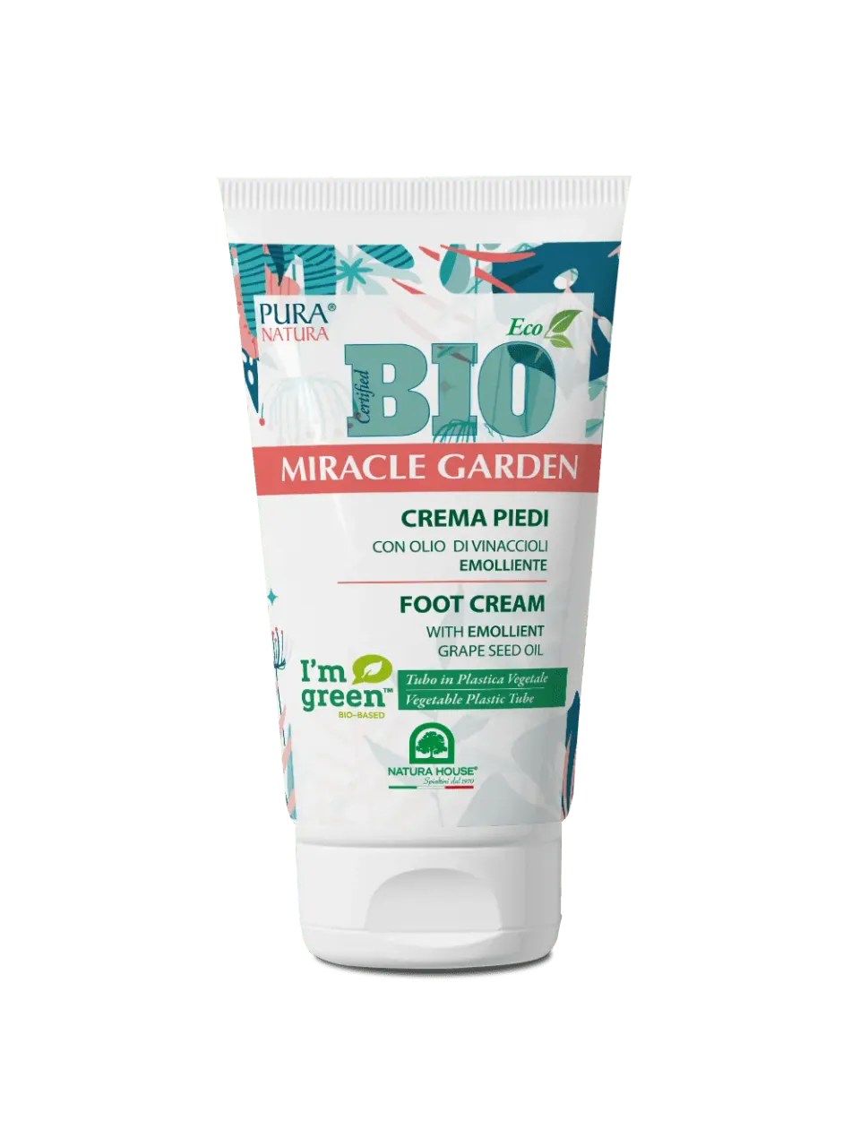 Natura House Miracle Garden bio voetencrème 75 ml