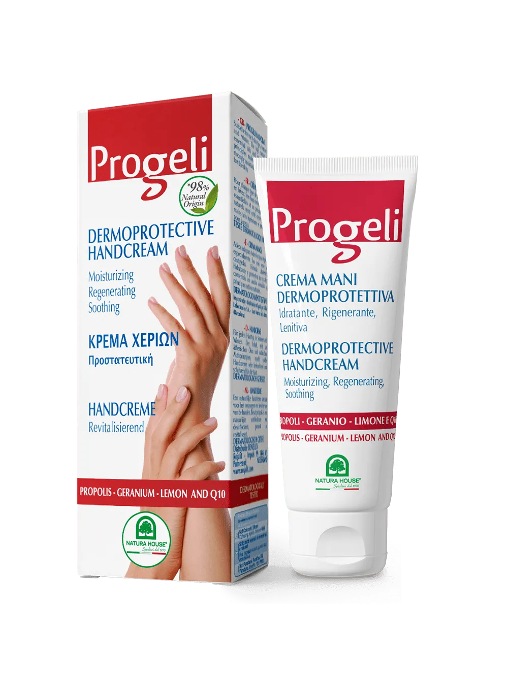 Natura House Progeli handcrème Q10 75ml voedend