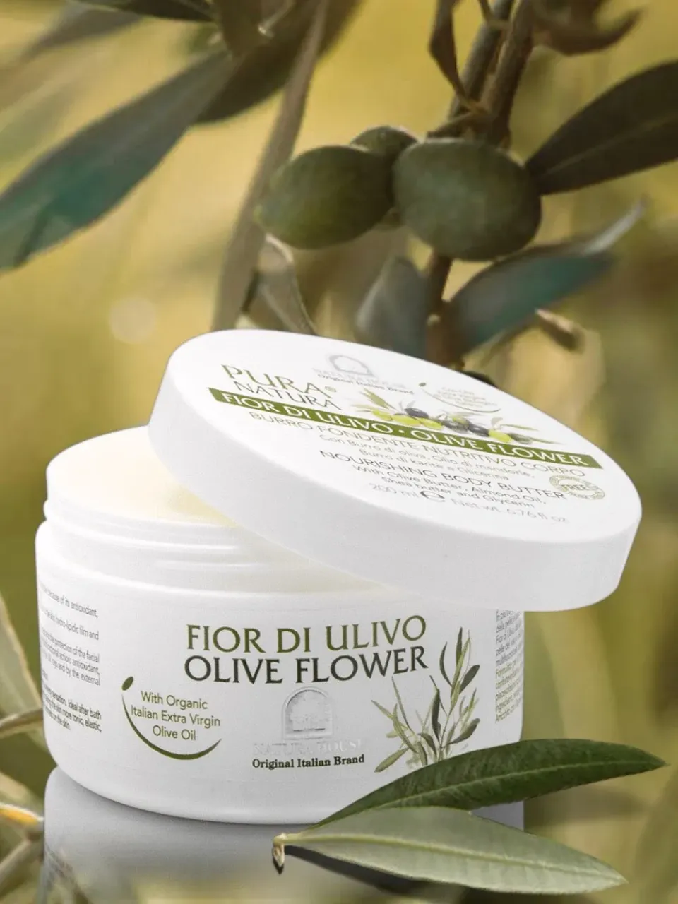 Natura House Olive Flower bodybutter 200ml voedend