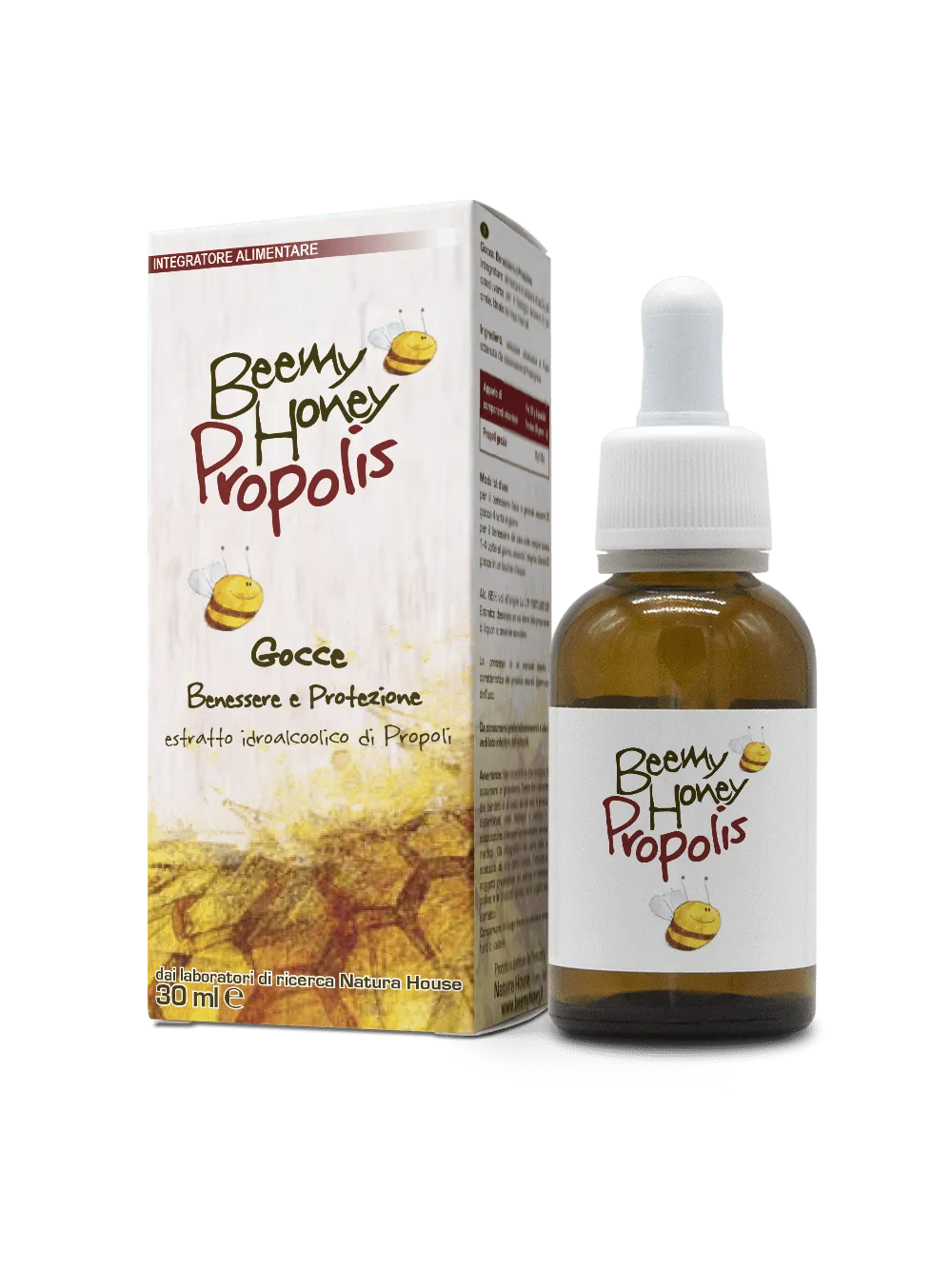 Natura House Beemy Honey Propolis Drops 30ml winter