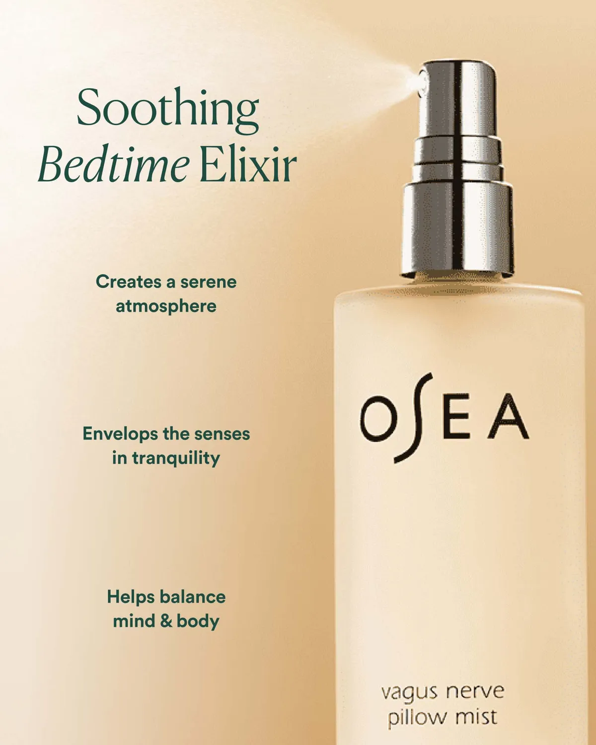 Osea Vagus Nerve Pillow Mist kussenspray 100 ml kalmerend
