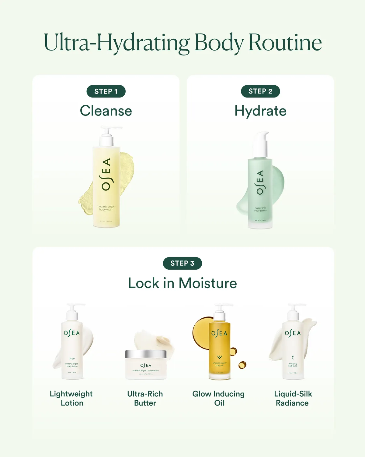 Osea Hyaluronic Body Serum lichaamsserum 1 fl oz hyaluron