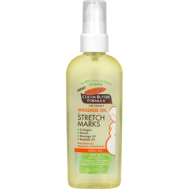 Palmer's Massageolie striae 100 ml collageen zwangerschap