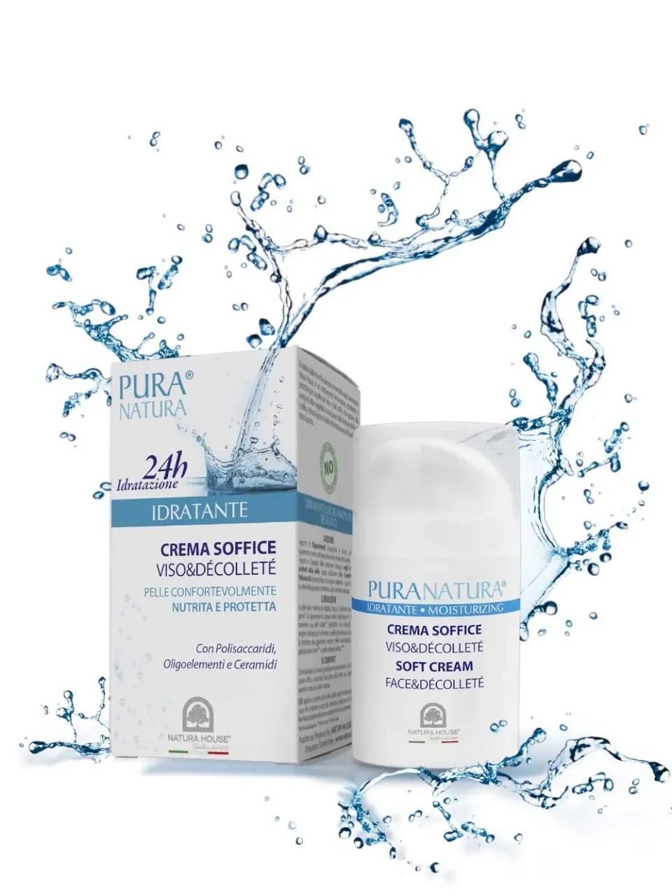 Natura House Moisturizing 24h Soft Cream gezichtscrème 50ml