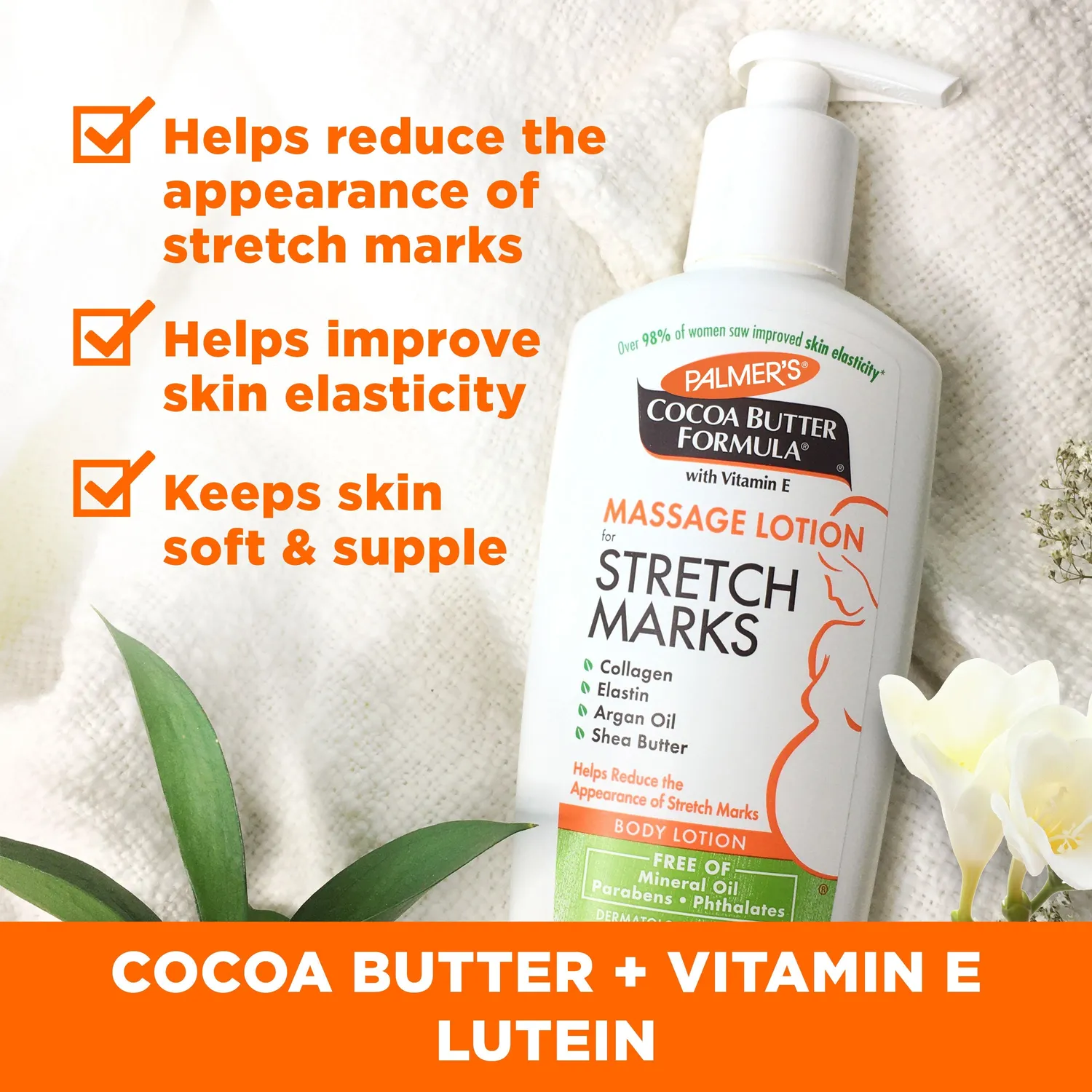 Palmer's Cocoa Butter Complete striae verzorgingsset 4-delig