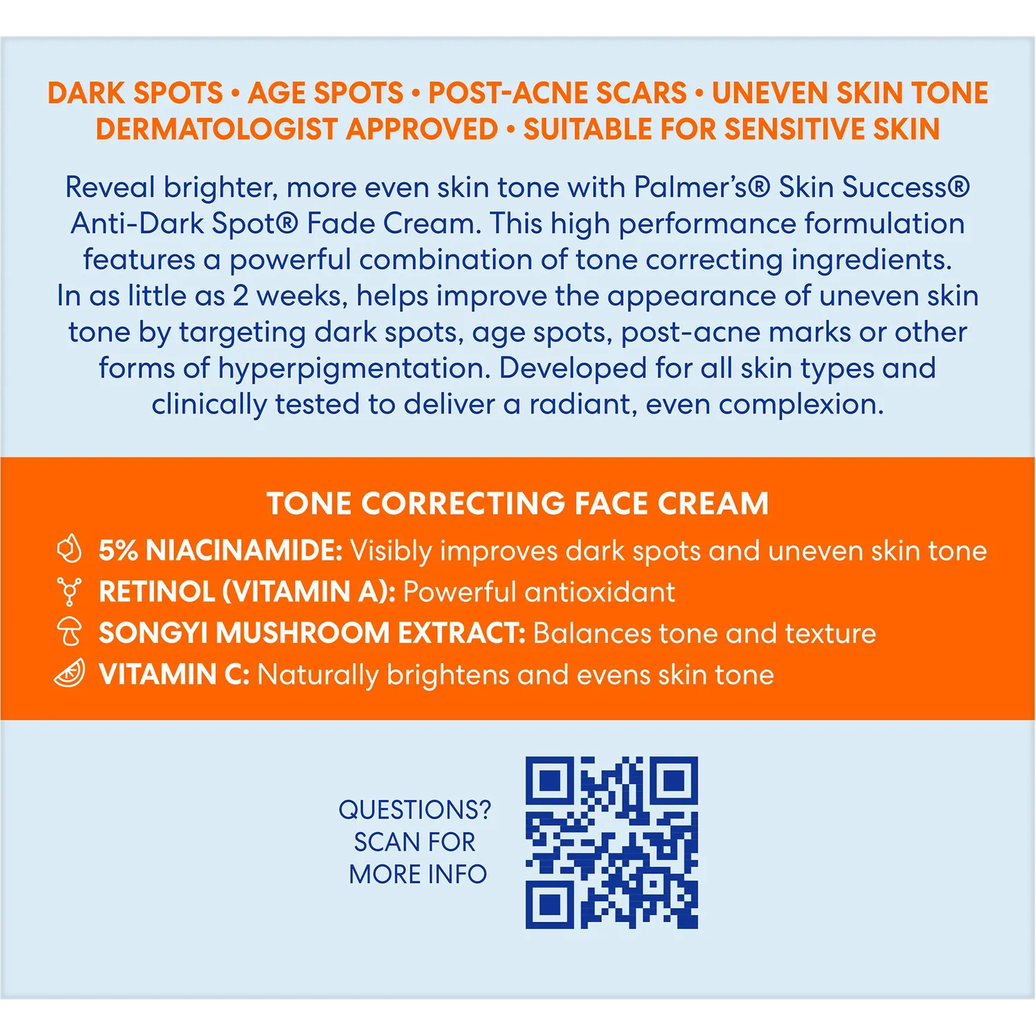 Palmer's Skin Success Fade Milk + Cream set donkere vlekjes