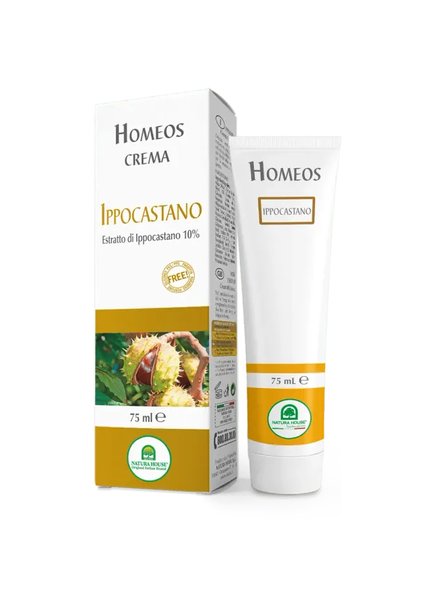 Natura House Homeos paardenkastanje crème 75ml zwaar gevoel