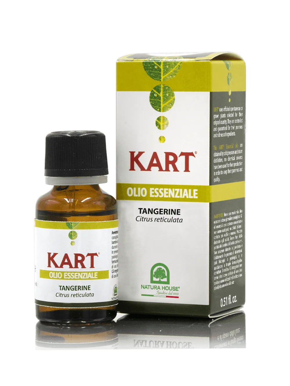 Natura House Mandarin etherische olie 15ml koudgeperst
