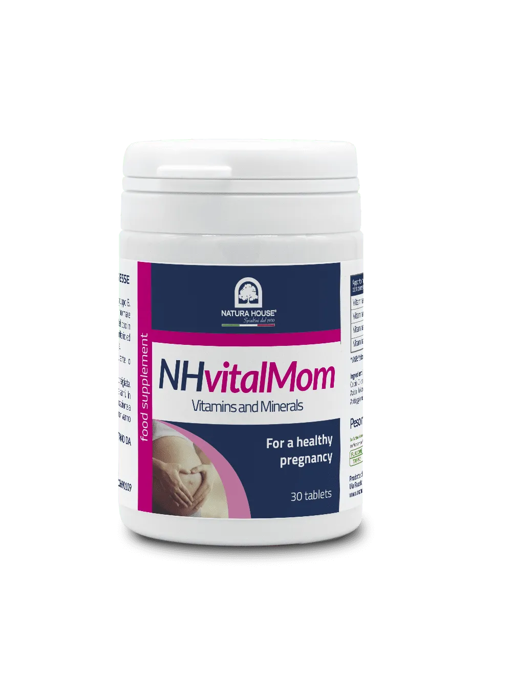 Natura House NH Vital Mam Zwangerschapsvitamines 30 tabletten