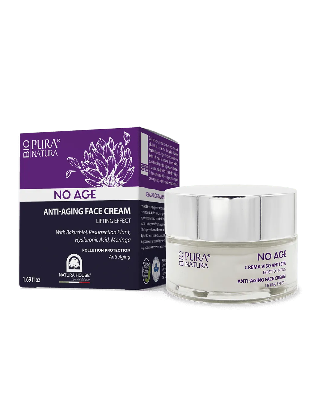 Natura House No Age Bio Day & Night gezichtscrème 50ml verstevigend