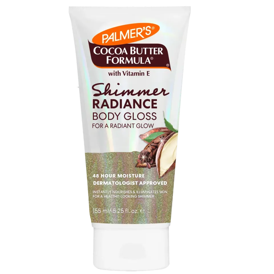 Palmer's Shimmer Radiance bodygloss stralende huid