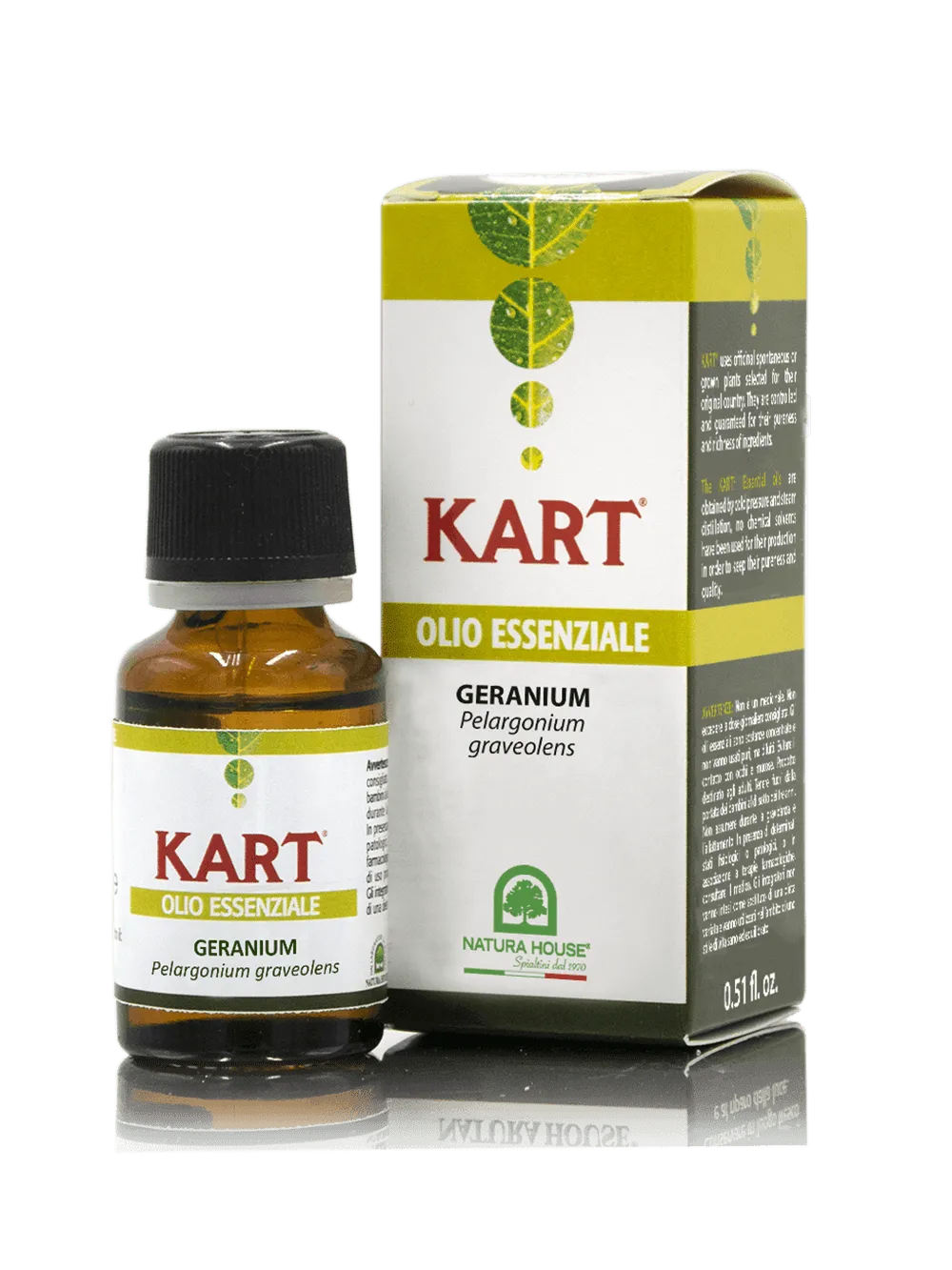 Natura House Geranium etherische olie 15ml bladeren