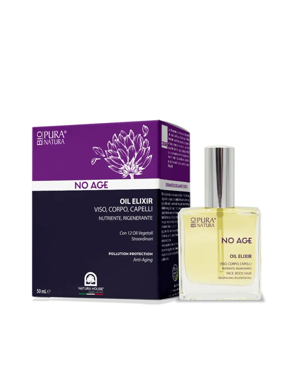 Natura House No Age Bio olie-elixir bakuchiol 50 ml anti-age