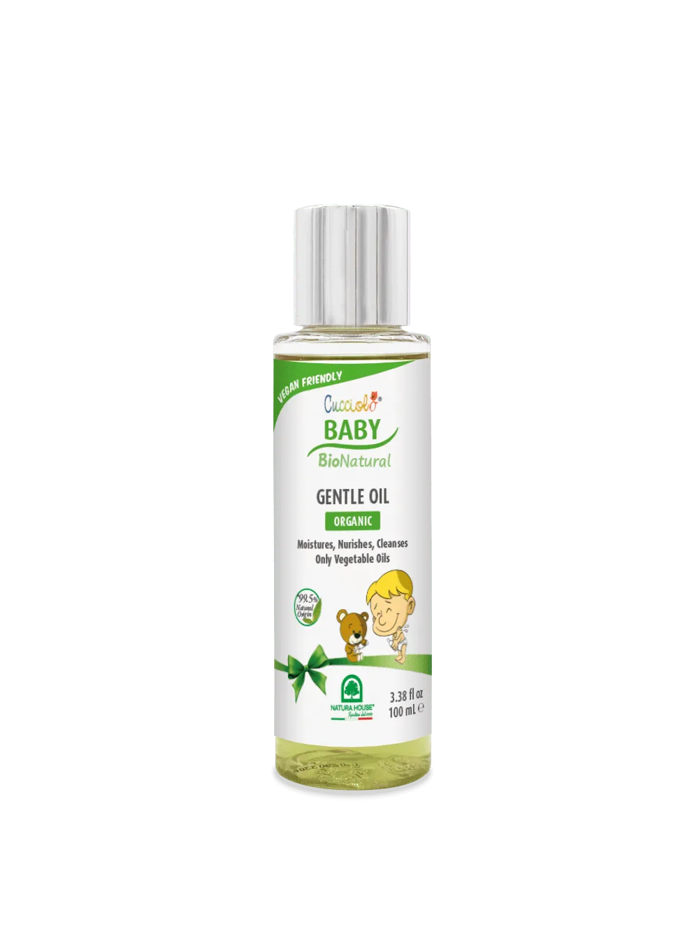 Natura House Cucciolo Gentle Oil babyolie 100ml amandel jojoba