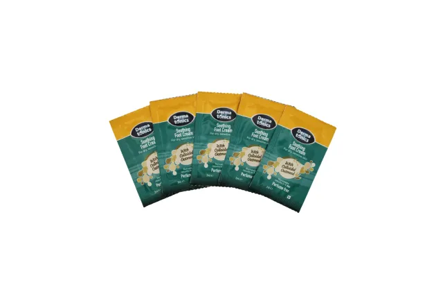 Dermatonics Natural Care Soothing voetcrème 50x2ml haver