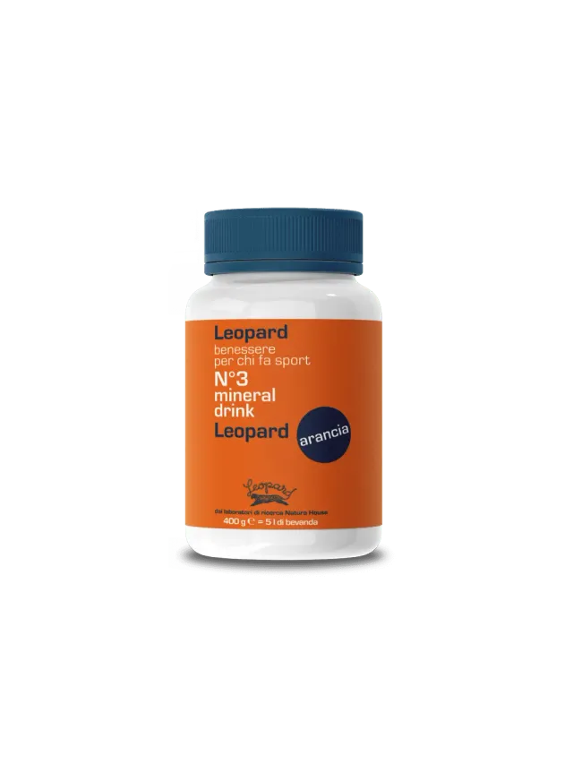 Natura House Leopard N°3 mineralendrank sinaasappel 400g