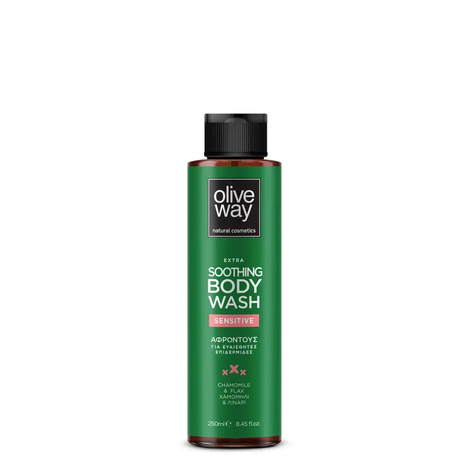 Oliveway douchegel gevoelige huid kalmerend