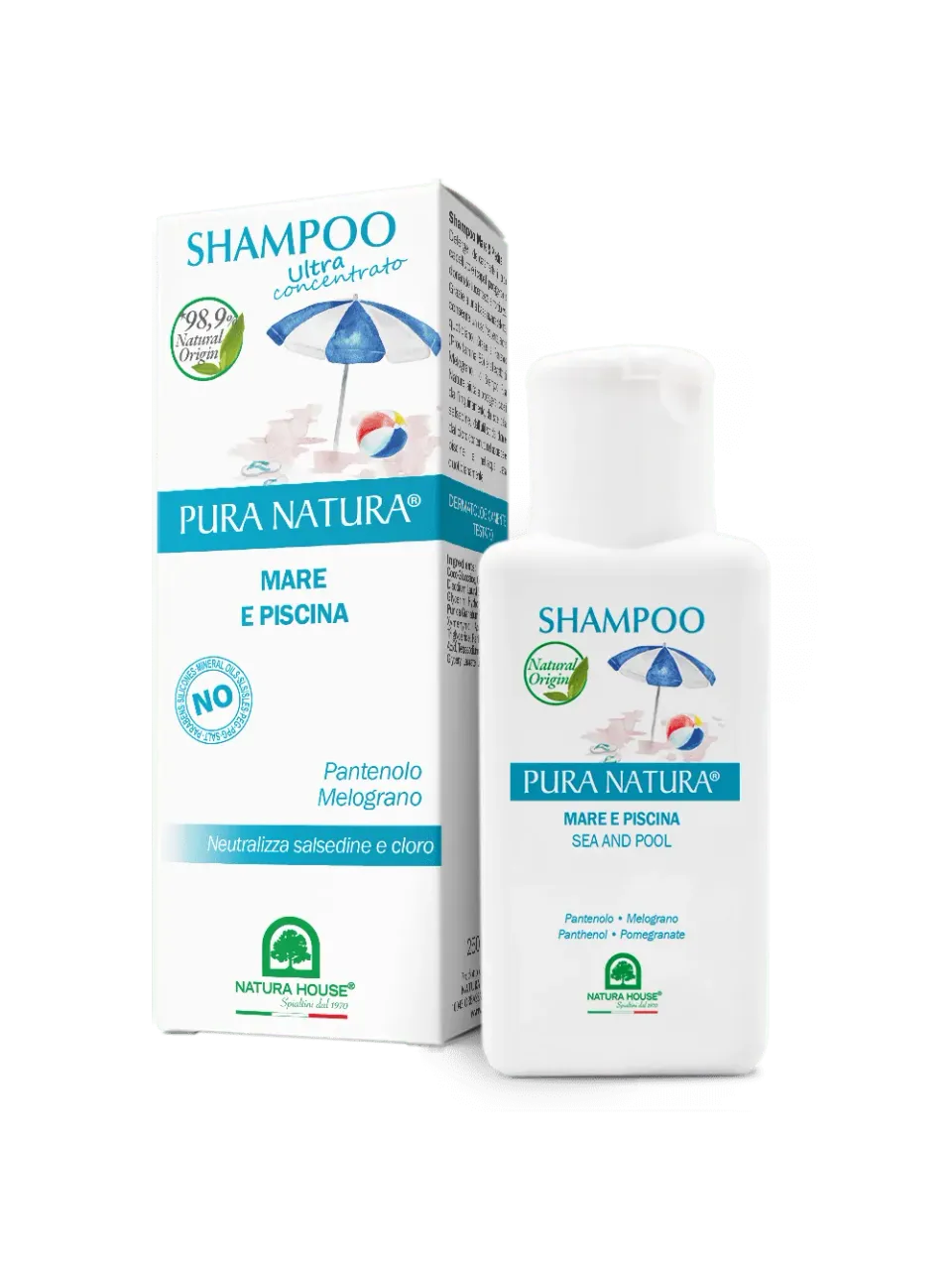 Natura House Zee en Zwembad shampoo 250ml panthenol