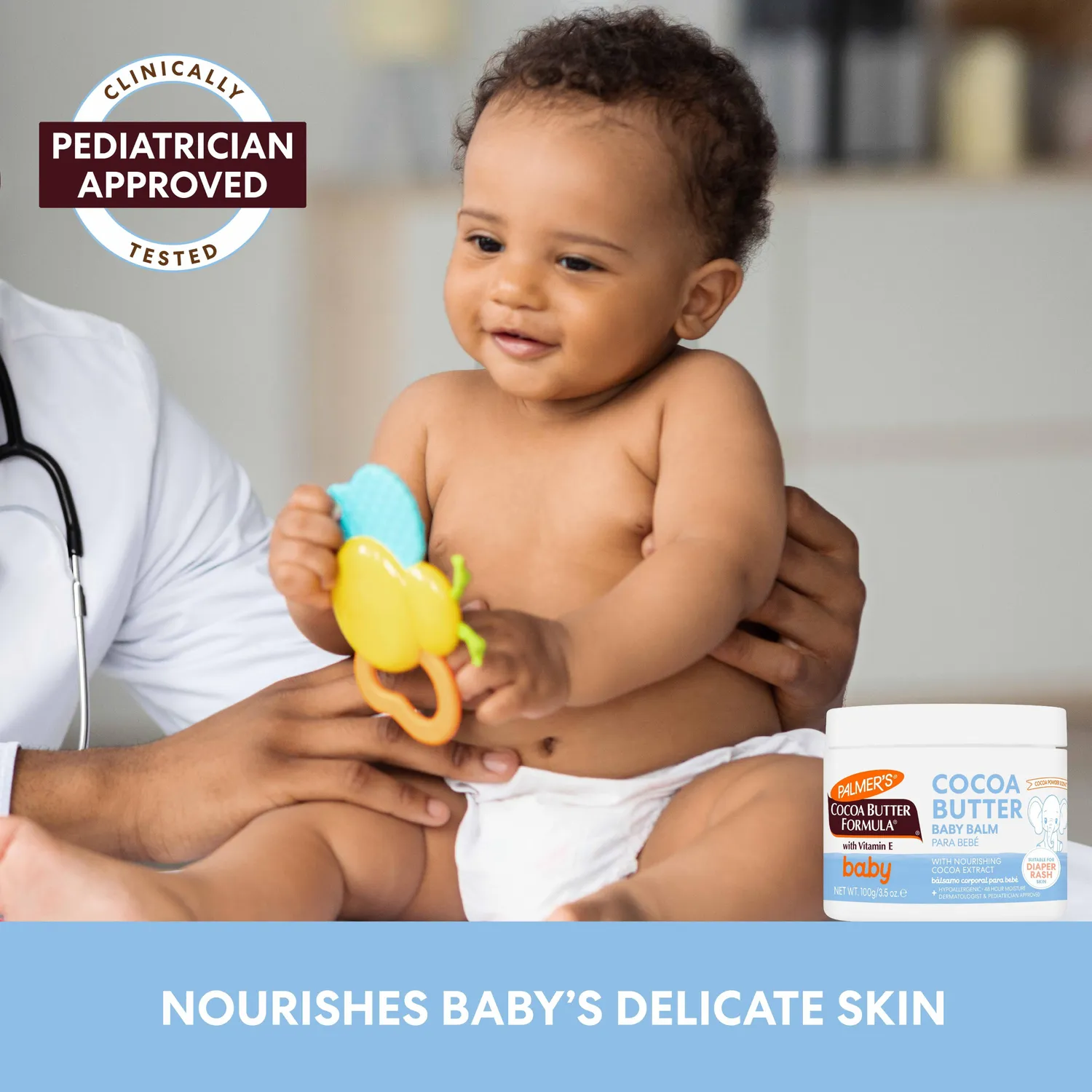 Palmer's Cocoa Butter Baby Balm droge babyhuid