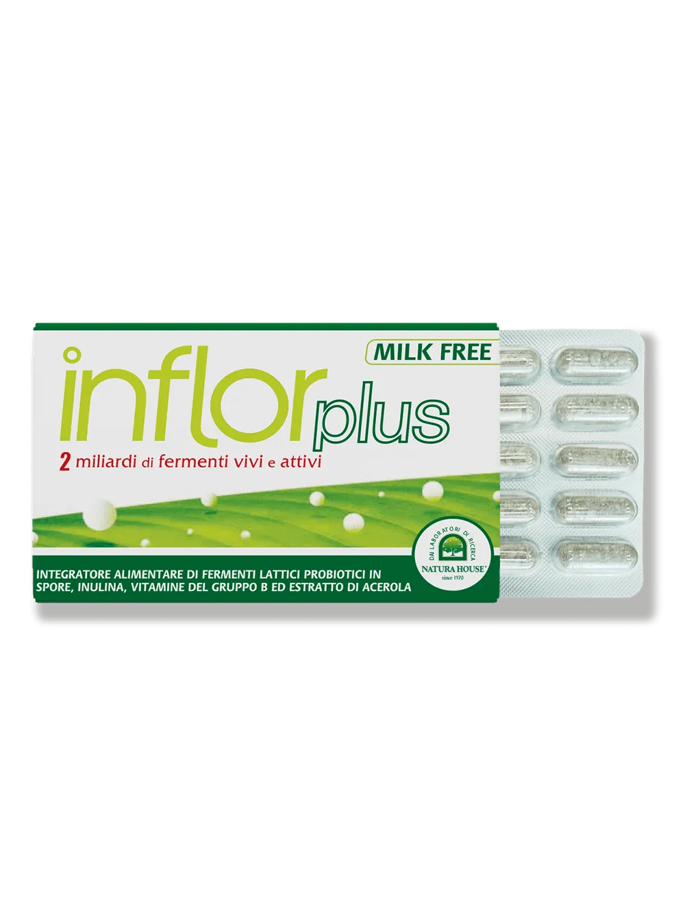 Natura House Inflor Plus probiotica capsules 20 stuks
